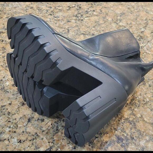 FRED SEGAL FEET Stella Black Leather Booties Women's Ankle Boot Shoes 36 6 $598 - Picture 13 of 15